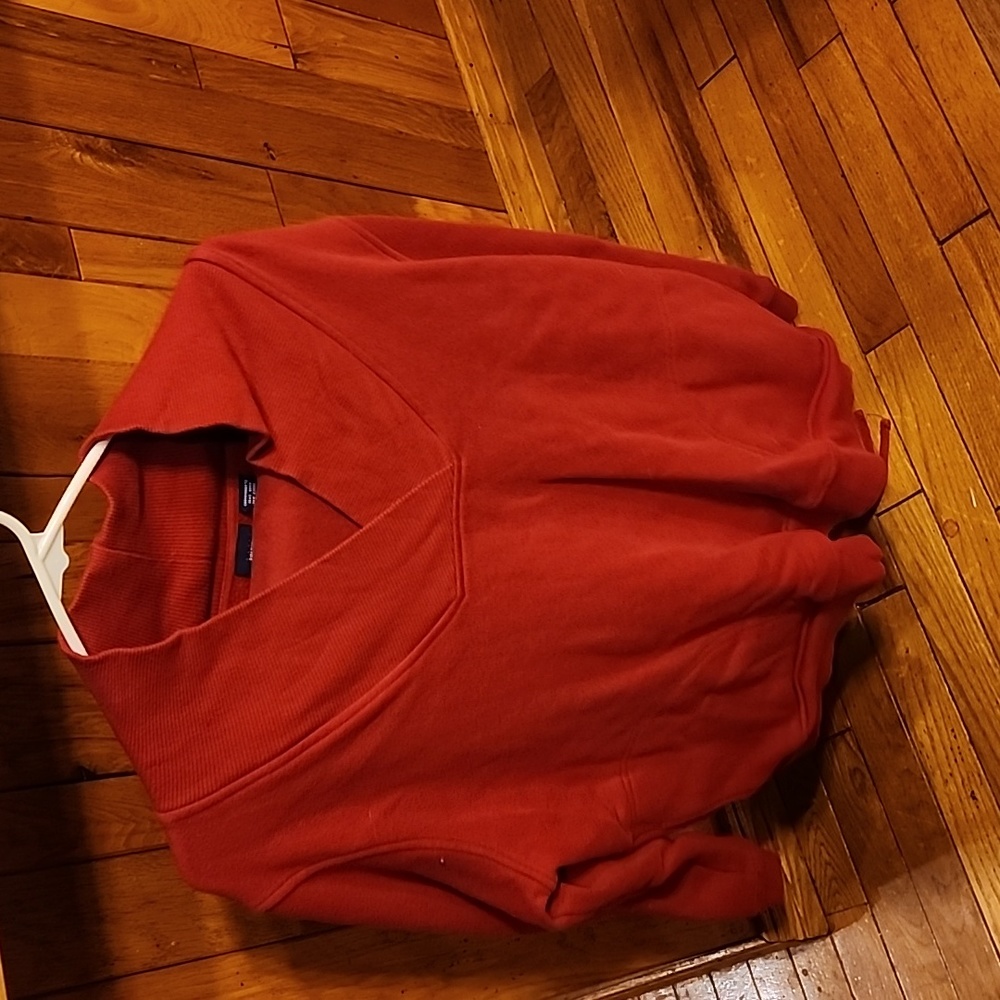 Red sweat set by basic editions. Top is Xl and pants are medium.